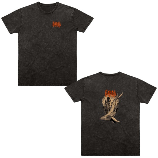 Discover Gojira From Mars To Sirius Flying Whales Double Sided Mineral Wash T Shirts For Fans