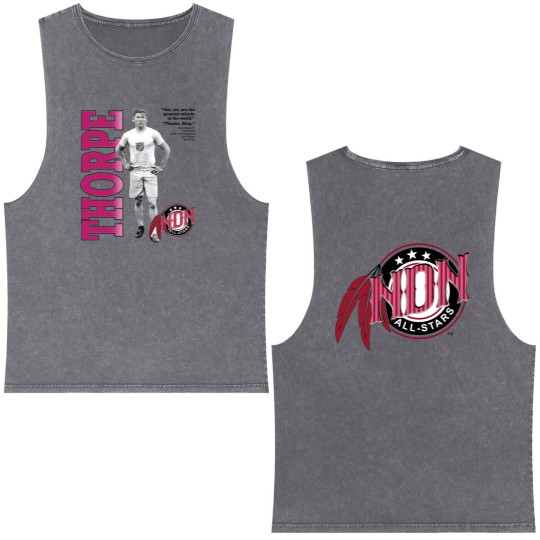 Discover Jim Thorpe Double Sided Mineral Wash Tank Tops