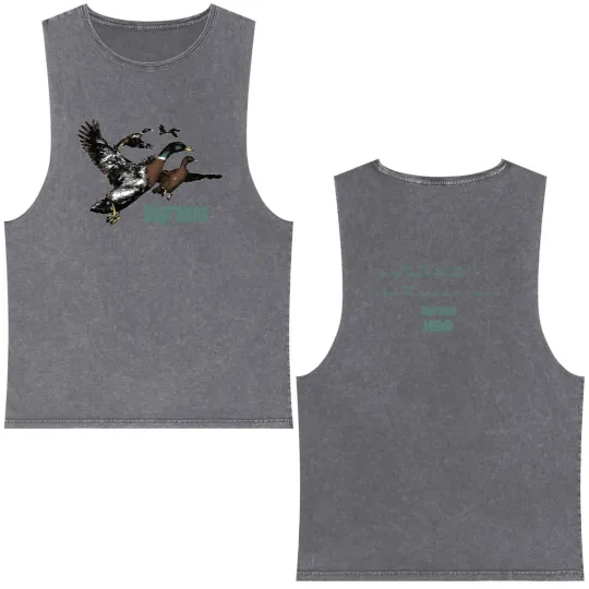 Discover Ducks The Sopranos Double Sided Mineral Wash Tank Tops, Dr.Melfi Do You Feel Depressed Double Sided Mineral Wash Tank Tops, Tony Since the Duck left I Guess