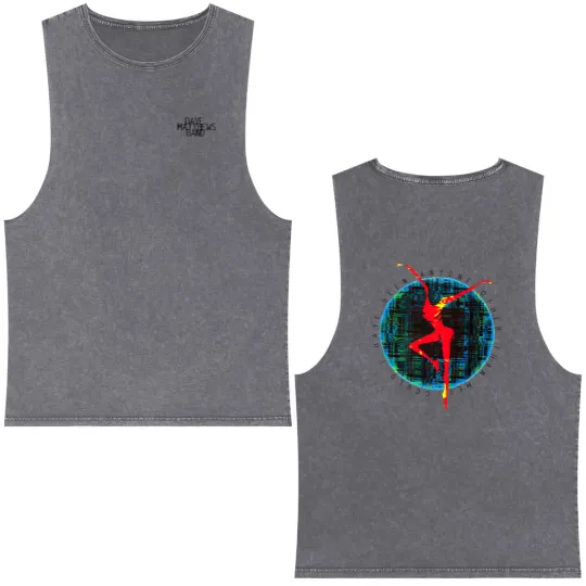 Discover 1994 Dave Matthews Band Could I Have Been Anyone Other Than Me Double Sided Mineral Wash Tank Tops