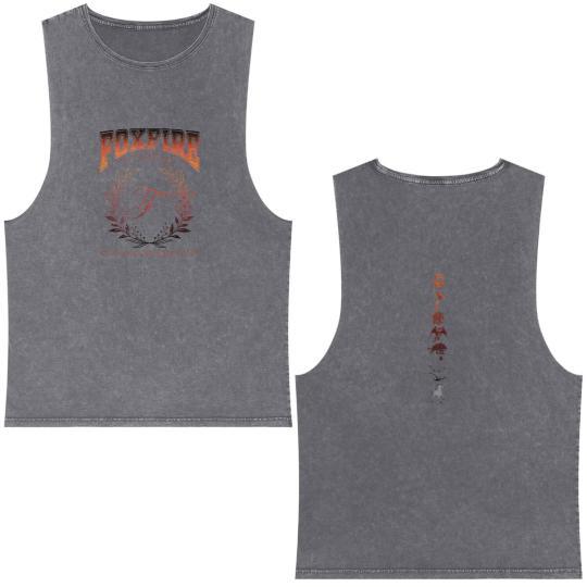 Discover Foxfire Academy Double Sided Mineral Wash Tank Tops, Lost Cities Keeper Double Sided Mineral Wash Tank Tops, Keeper Of The Lost Cities Symbols Double Sided Mineral Wash Tank Tops