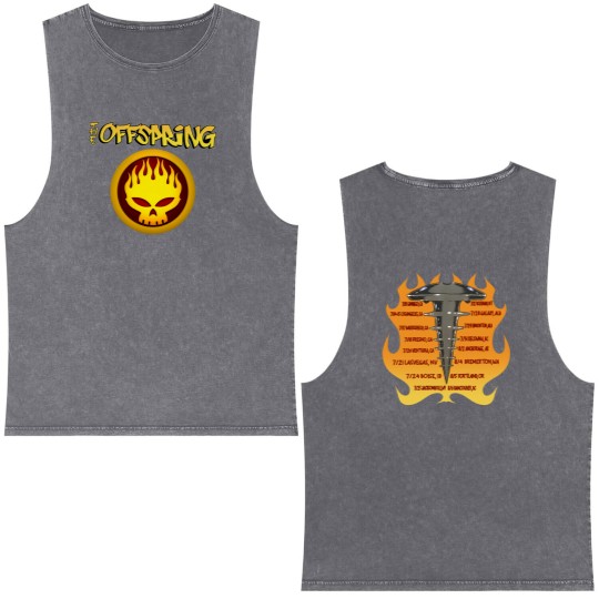 Discover The Offspring conspiracy of one tour 1999 vintage Classic Double Sided Mineral Wash Tank Tops
