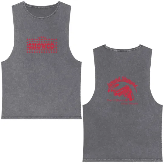 Discover Vintage 1976 Lynyrd Skynyrd Showco Tour of Japan & Great Britain 2 sides Double Sided Mineral Wash Tank Tops