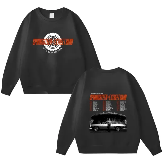 Discover Bruce Springsteen 2023 Tour Double Sided Sweatshirts