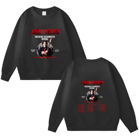 Discover John Fogerty Celebration Tour 2023 Double Sided Sweatshirts, John Fogerty 2023 Concert Double Sided Sweatshirts