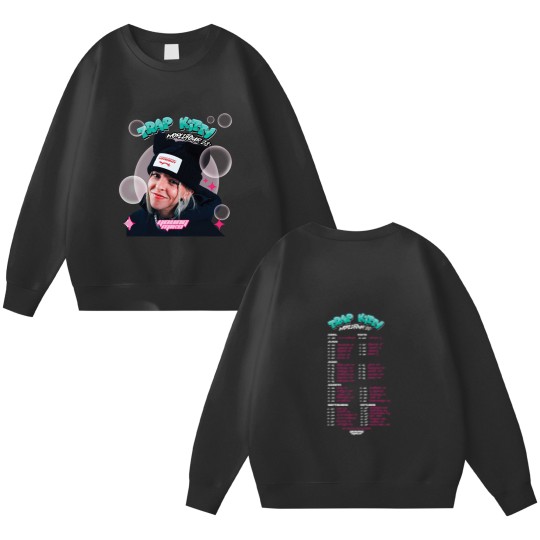 Discover Young Miko Trap Kitty Double Sided Sweatshirts, World Tour 2023 Double Sided Sweatshirts