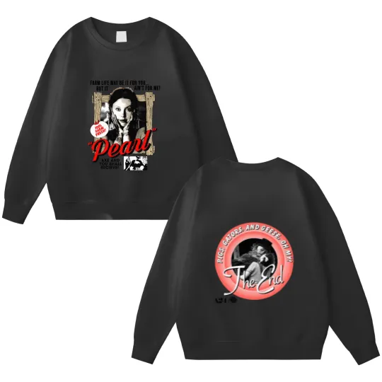 Discover Vintage Pearl Double Sided Sweatshirts, Pearl Movie Pig Gators and Geese Double Sided Sweatshirts