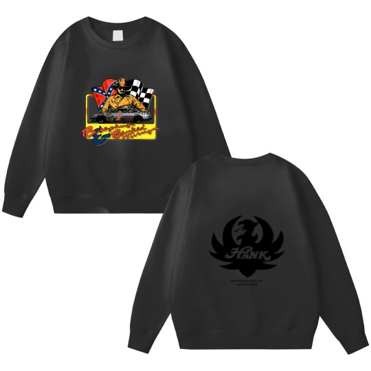 Discover 90s Hank Williams Jr. Racing Unisex Double Sided Sweatshirts, Hank Williams Jr Bocephus Country Band Tour Double Sided Sweatshirts