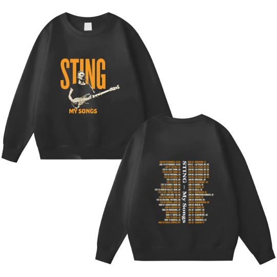 Discover STING MY SONGS 2023 World Tour Double Sided Sweatshirts