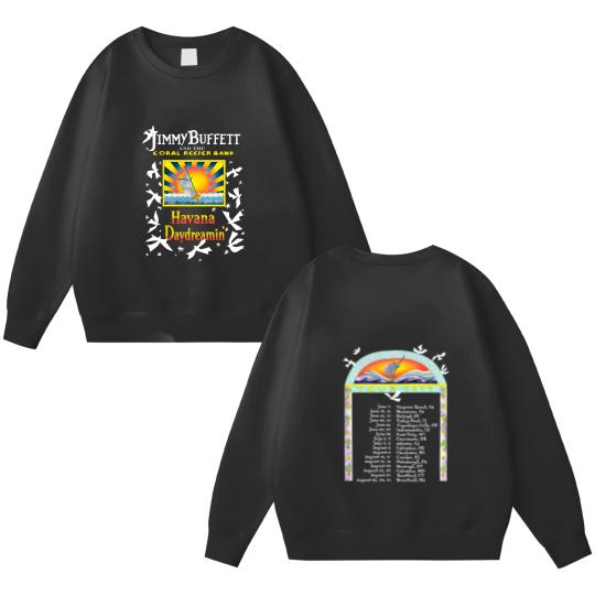 Discover Jimmy Buffett Double Sided Sweatshirt