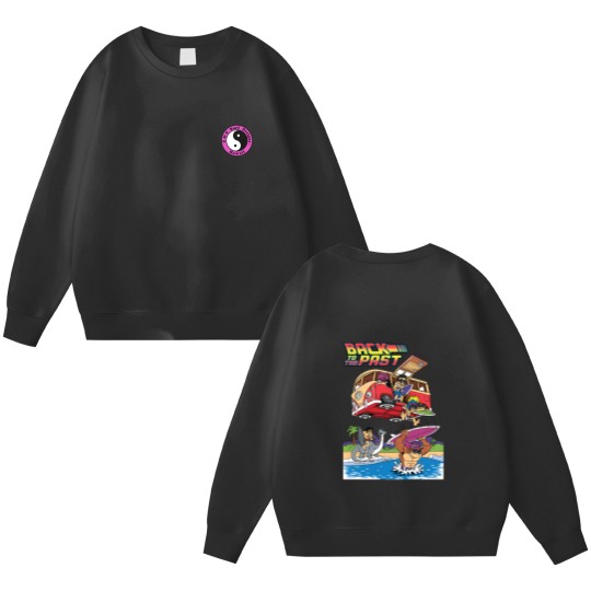 Discover Back To The Past Funny Country Surf Double Sided Sweatshirts