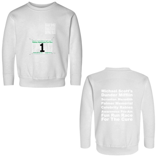 Discover Dunder Mifflin Fun Run Race #1 (Michael Scott) - Paraholix - Double Sided Sweatshirts