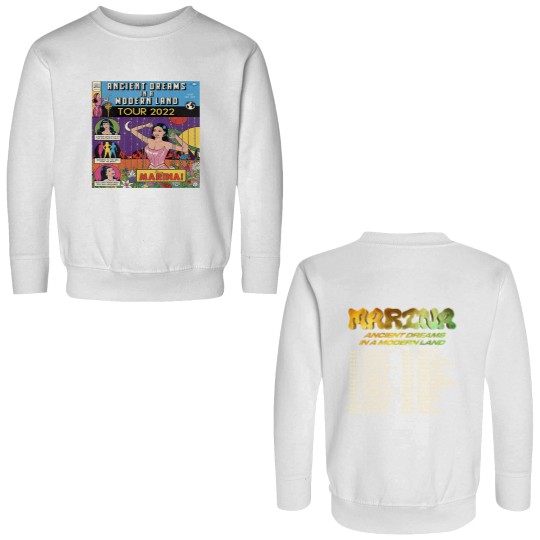 Discover Marina and the Diamonds Ancient Dreams in a Modern Land Tour 2022 Double Sided Sweatshirts