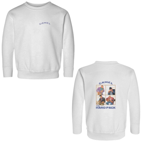 Discover 90s Camel The Hard Pack Double Sided Sweatshirts | Joe Camel Promo Double Sided Sweatshirts