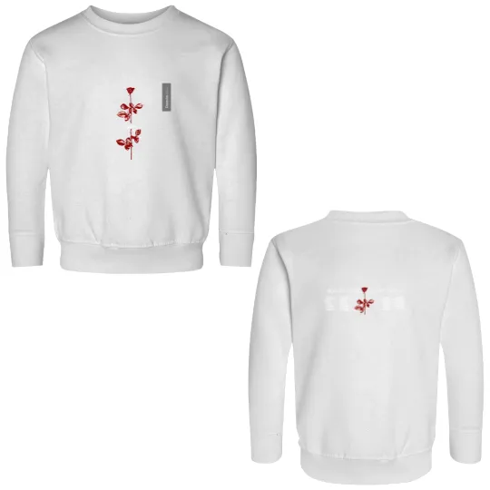 Discover Vintage 1990 DEPECHE MODE World Violator Concert Unisex Double Sided Sweatshirts