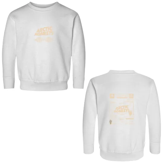 Discover Vintage Arctic Monkeys Double Sided Sweatshirts, Arctic Monkeys Am Music