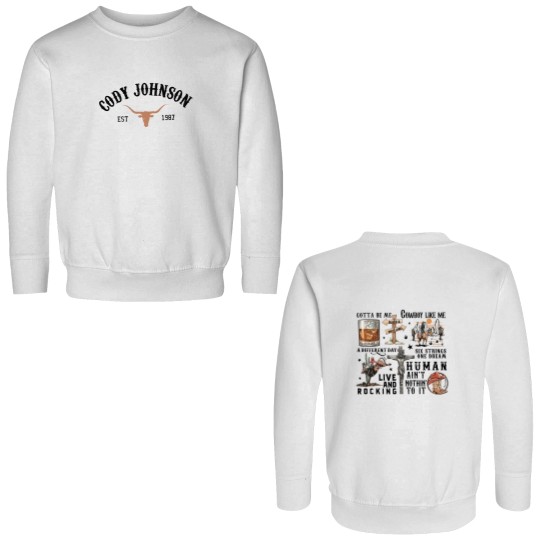 Discover Cody Johnsonn The Leather Tour 2024 Double Sided Sweatshirts, Cody Johnsonn Concert 2024