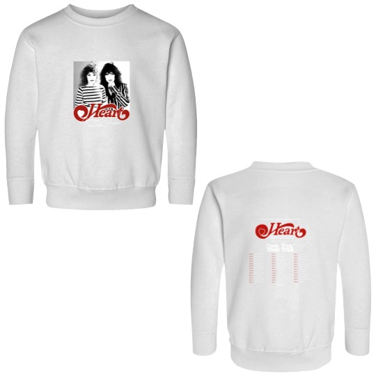 Discover Heart Band Royal Flush Tour 2024 Tour, Heart Rock Band Concert Double Sided Sweatshirts