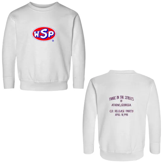 Discover 90s Widespread Panic In The Streets Athens Georgia 1998 Band Double Sided Sweatshirts