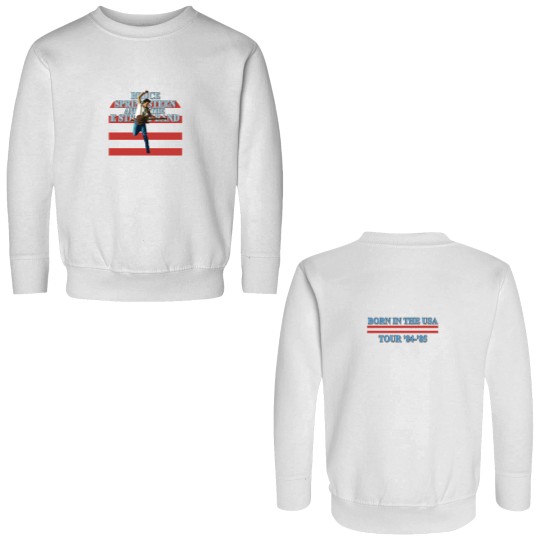 Discover Bruce-Springsteen and E Street Band Born in USA Tour 84-85 Double Sided Sweatshirts