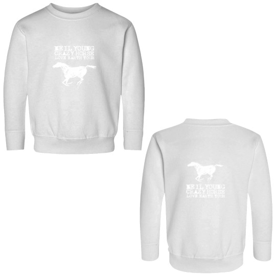 Discover Neil Young Double Sided Sweatshirts Music Double Sided Sweatshirts World Tour 2024 Tour