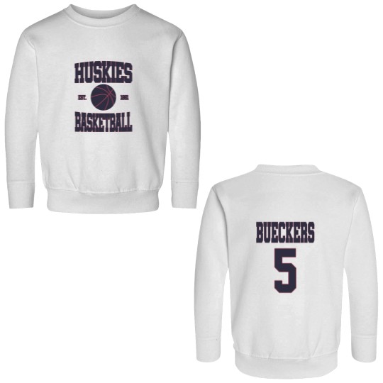 Discover Paige Bueckers 5 Basketball Double Sided Sweatshirt