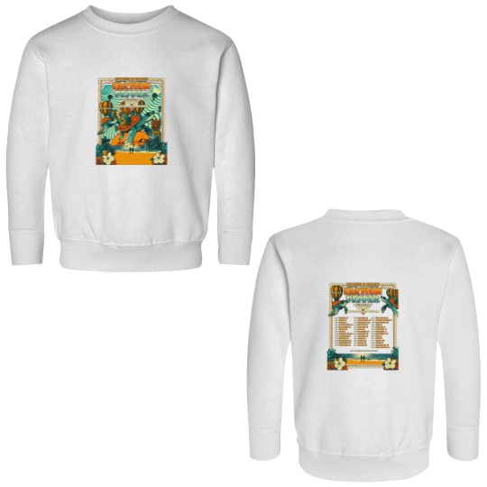 Discover Iration - Daytrippin in Paradise Summer 2024 Double Sided Sweatshirts