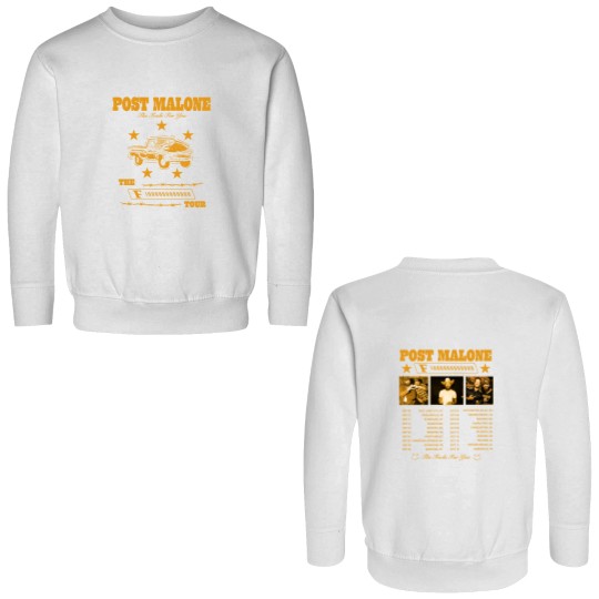Discover Post Malone Tour Double Sided Double Sided Sweatshirts, The F-1 Trillion Album 2024 Concert Gift For Fan