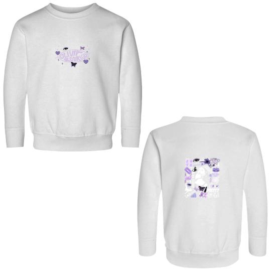 Discover Olivia Rodrigo Double Sided Sweatshirts Guts World Tour 2024 Double Sided Sweatshirts