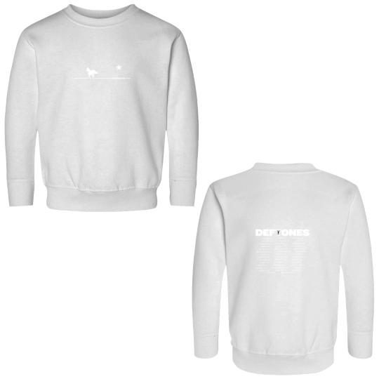 Discover Deftone White Pony Tour Black Double Sided Sweatshirts