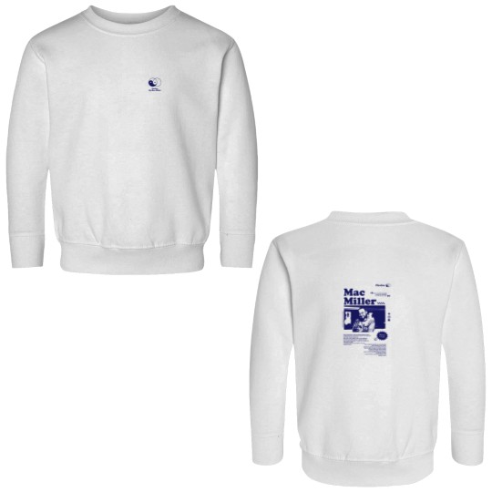 Discover macmiller Circles Double Sided Sweatshirts, macmiller Merch For Fans, Vintage Style Unisex Double Sided Sweatshirts