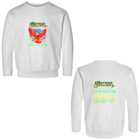 Discover Carlos Santana and Counting Crows Double Sided Sweatshirts, The Oneness Tour 2024 Double Sided Sweatshirts