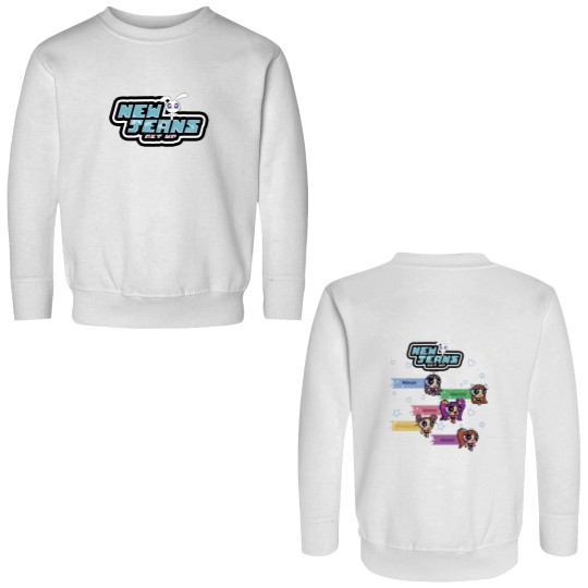 Discover Newjeans Super Shy Get Up Album Double Sided Sweatshirts