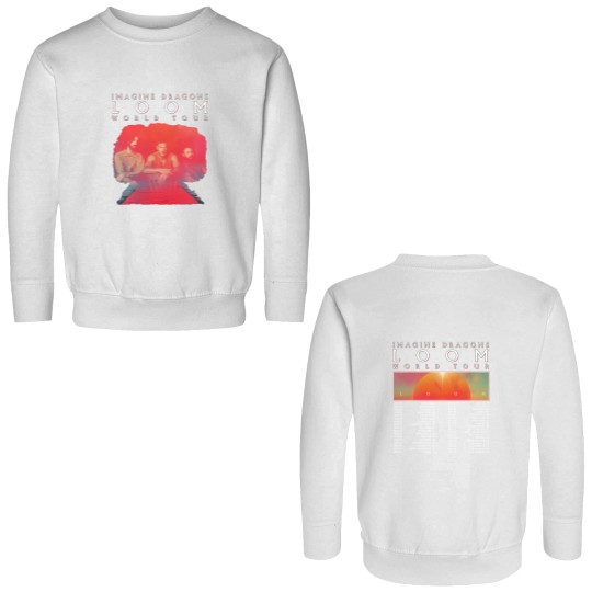Discover Imagine Dragons Tour Double Sided Sweatshirts, Music 2 Sides Double Sided Sweatshirts Imagine Dragons Loom World Tour 2024