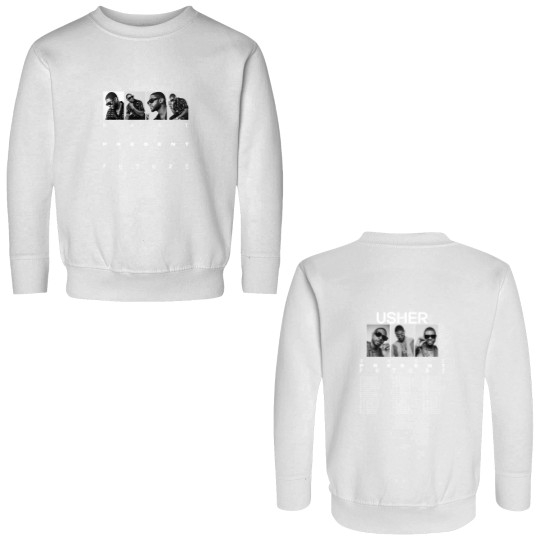 Discover Usher World Tour 2024 Double Sided Sweatshirt