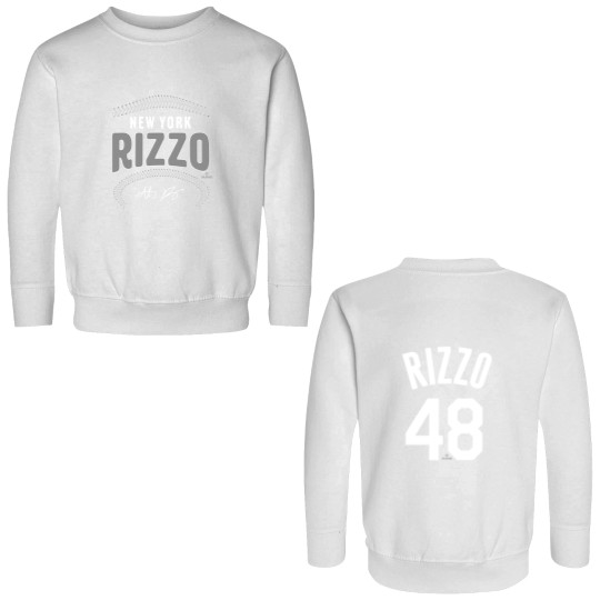 Discover Anthony Rizzo New York Name & Number  Double Sided Sweatshirts
