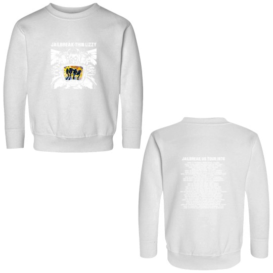 Discover Thin Lizzy 2 sides black Double Sided Sweatshirts