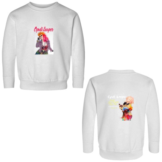 Discover Cyndi Lauper Double Sided Sweatshirts - Girl Just Wanna Have Fun Farewell Tour 2024