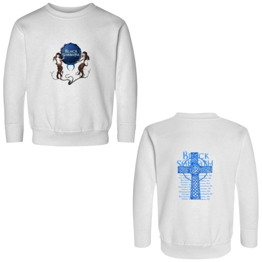 Discover Black Sabbath 1999 Reunion Tour 2 Sided Double Sided Sweatshirts