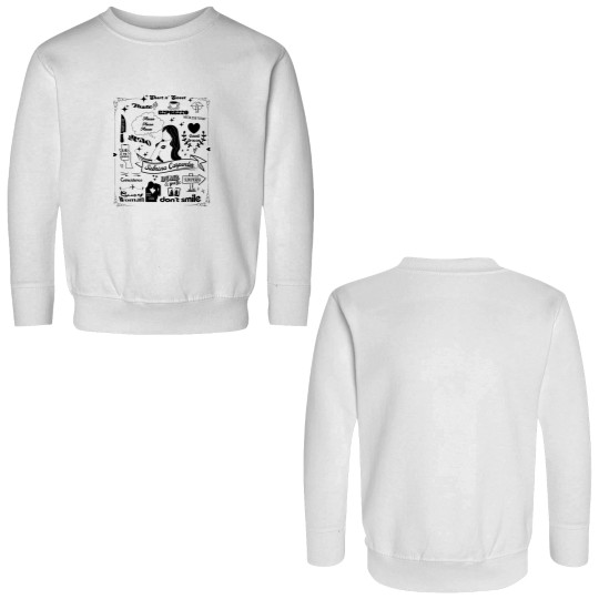Discover Sabrina Carpenter Double Sided Sweatshirts, Short n' Sweet Merch