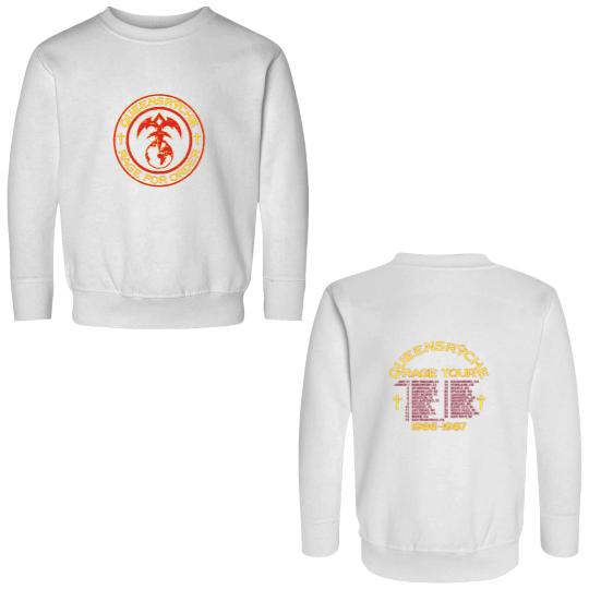 Discover QUEENSRYCHE -Rage for Order Double Sided Sweatshirts Double Sided