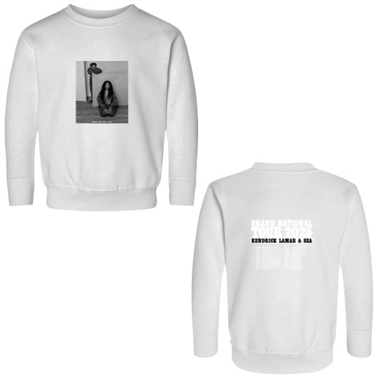 Discover Grand National Tour 2025 Double Sided Sweatshirts SZA Kendrick Lamar For Fans Double Sided