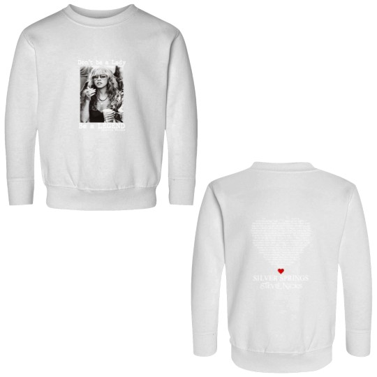 Discover Don't Be A Lady Be A Legend Double Sided Sweatshirts, Vintage Stevie Nicks Double Sided Sweatshirts