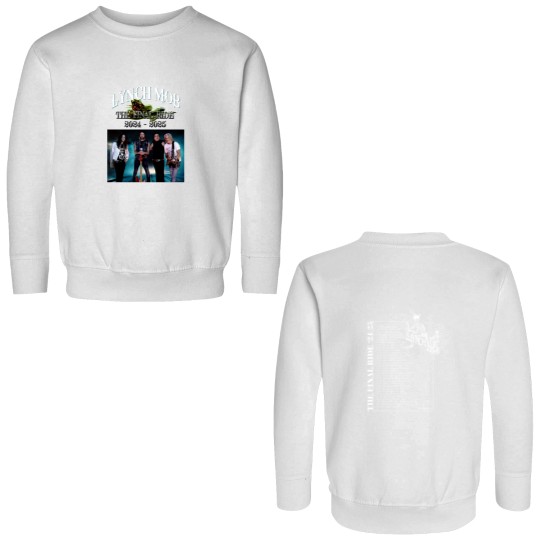 Discover Lynch Mob the final ride 2024 2025 Tour Date Double Sided Sweatshirts Double Sides