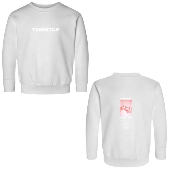 Discover Turnstile Tour 2022 Double Sided Sweatshirts, Turnstile Double Sided Sweatshirts