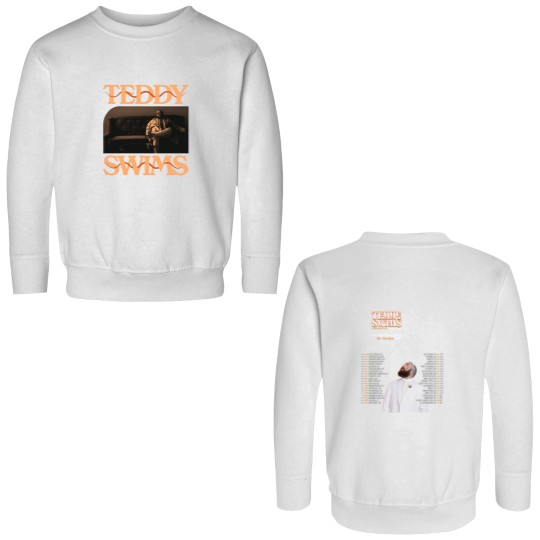 Discover Teddy Swims Tour 2025 Double Sided Sweatshirts, Teddy Swims 2025 Concert Double Sided Sweatshirts