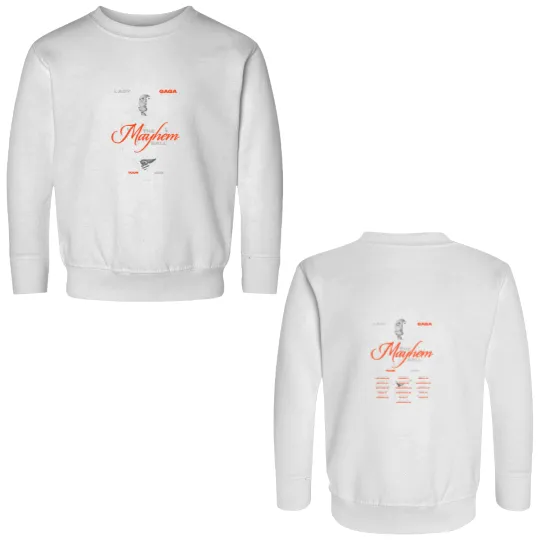 Discover Ld ga The Mayhem Ball Tour 2025 Tour Dates Two Sides Unisex Double Sided Sweatshirts