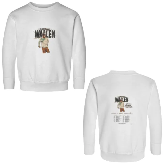 Discover Wallen Western I'm the Problem Tour 2025 Double Sided Double Sided Sweatshirts, Fans Gift