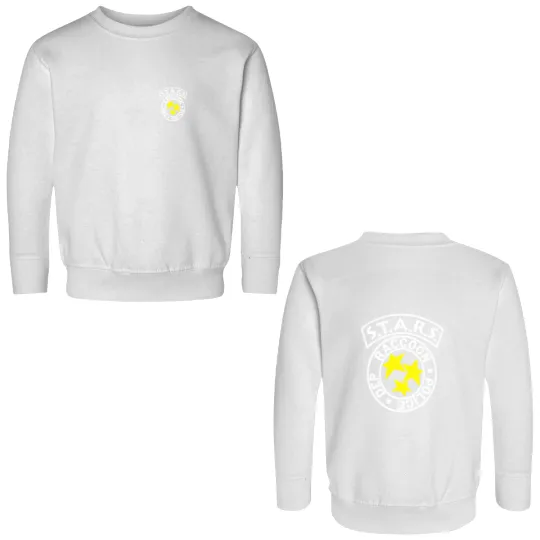 Discover VINTAGE Resident Evil STARS Police Dept Men’s Double Sided Sweatshirts For Men Women S-5XL