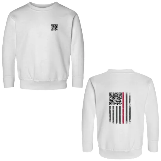 Discover Trump Dance QR Code Double Sided Sweatshirts | Scan and Enjoy